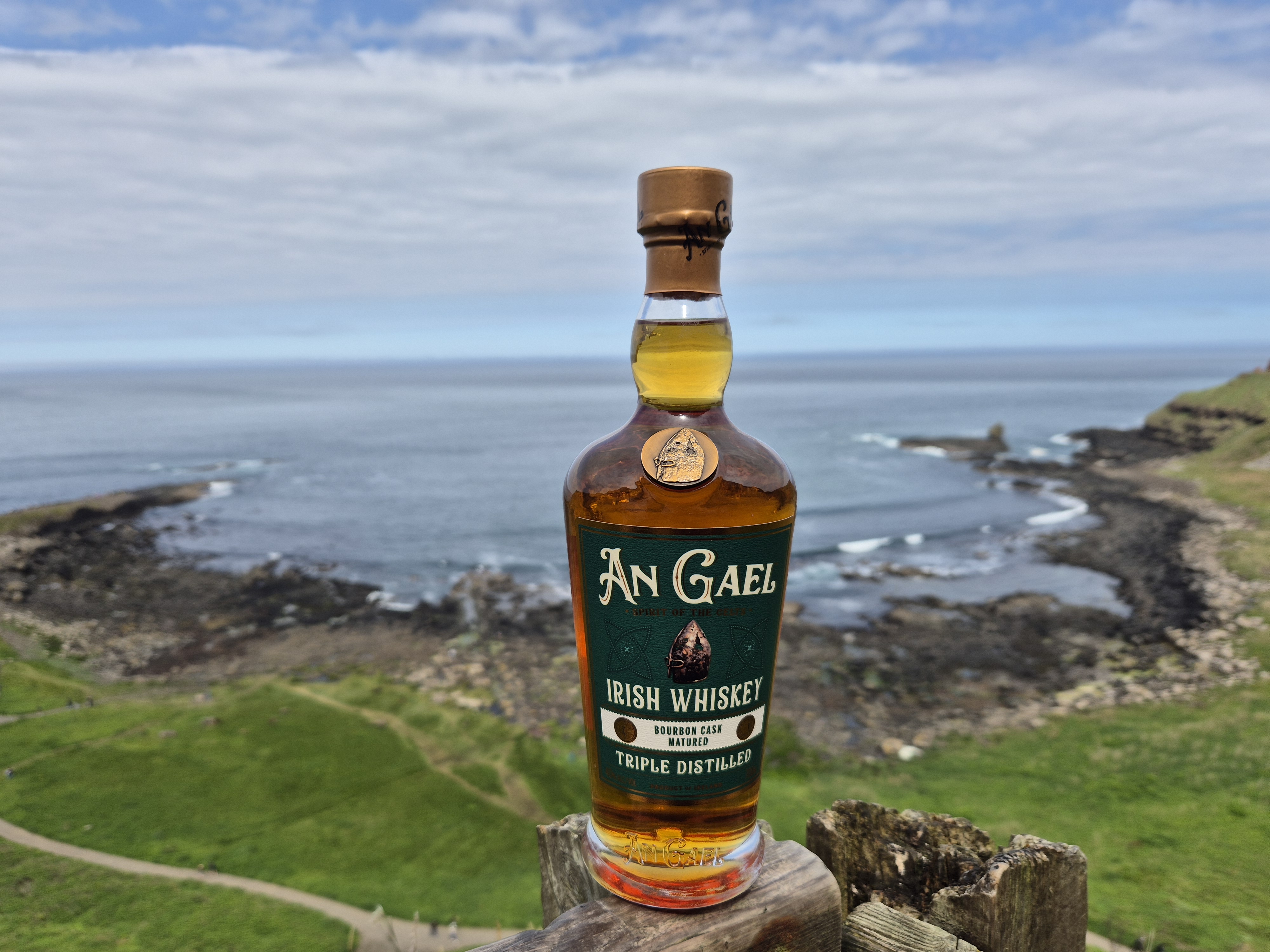 An Gael blend bottle detail